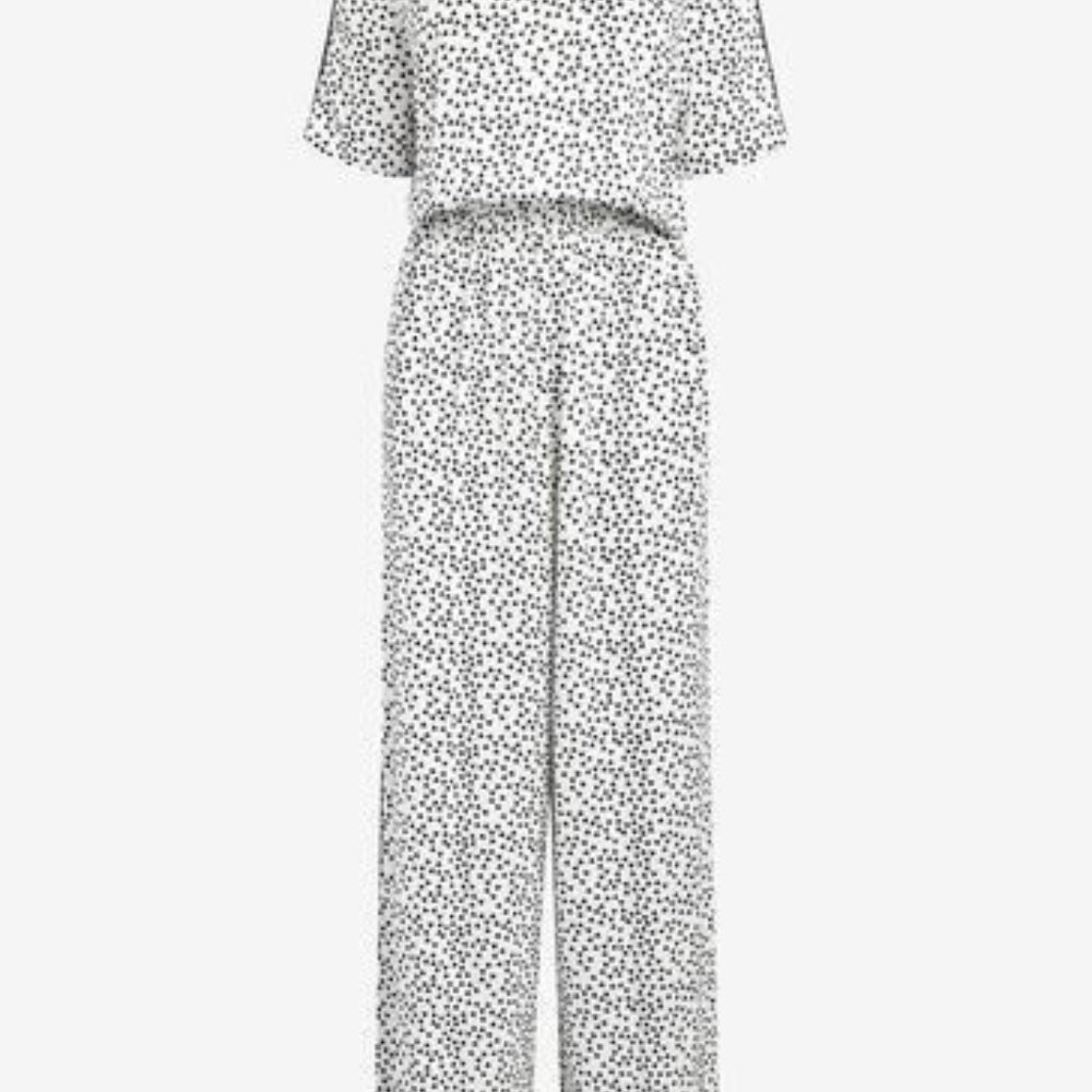 Cefinn Label/Mix 10 White Wide Leg Jumpsuit - Picture 3 of 8